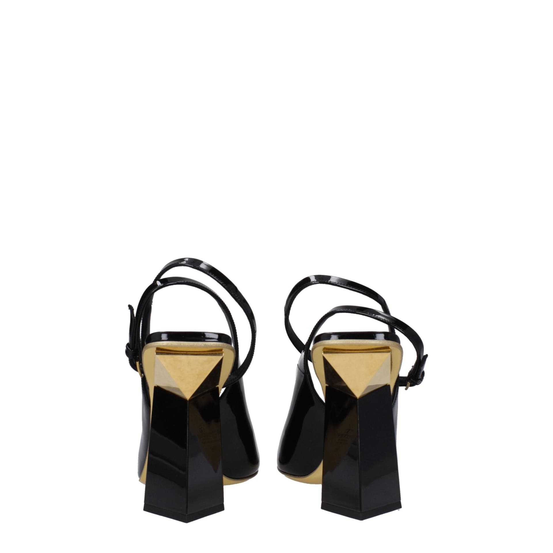 Valentino Garavani Black Leather Sandals - 5