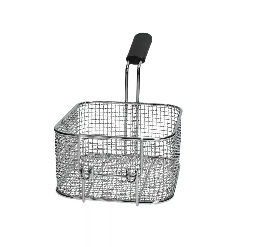 Cesto  friggitrice professionale con manico     cm  230x200x110 mm - 3