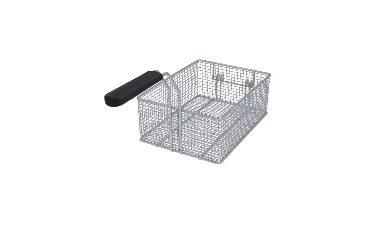 Cesto  friggitrice professionale con manico   270x200x105  lotus / desco - 3