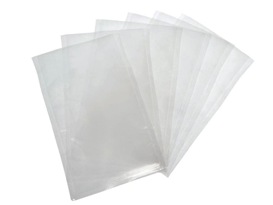 Buste per sottovuoto per alimenti goffrate : 15 x 40  mm - confezione 100 pezzi - 4