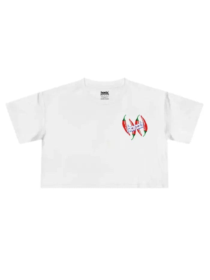 Spicy – T-Shirt Cropped Donna 180gr Cotone Pesante | Made in Italy - 3