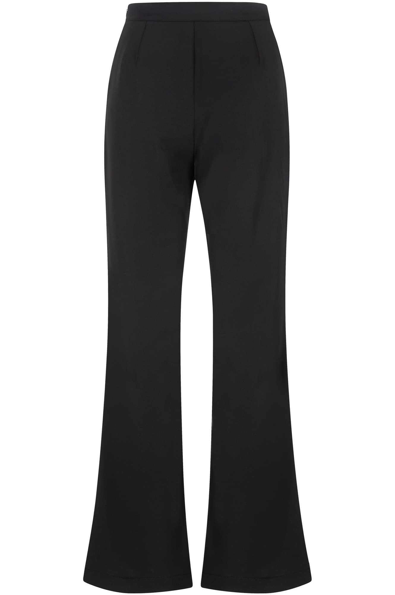 PANTALONE GAMBA LARGA TESSUTO FLUIDO - 2