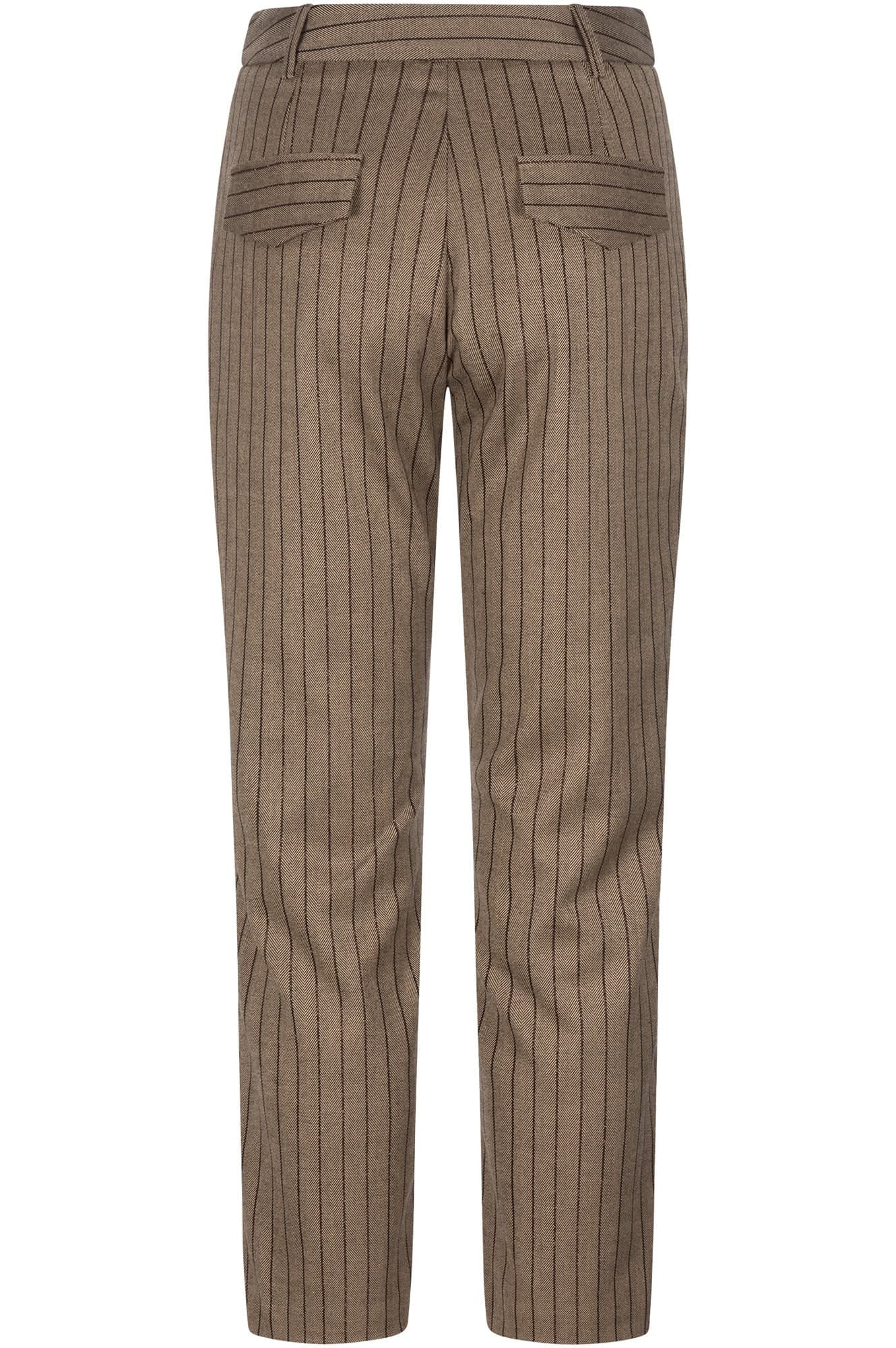PANTALONE GAMBA DRITTA CHEVRON LUREX - 2