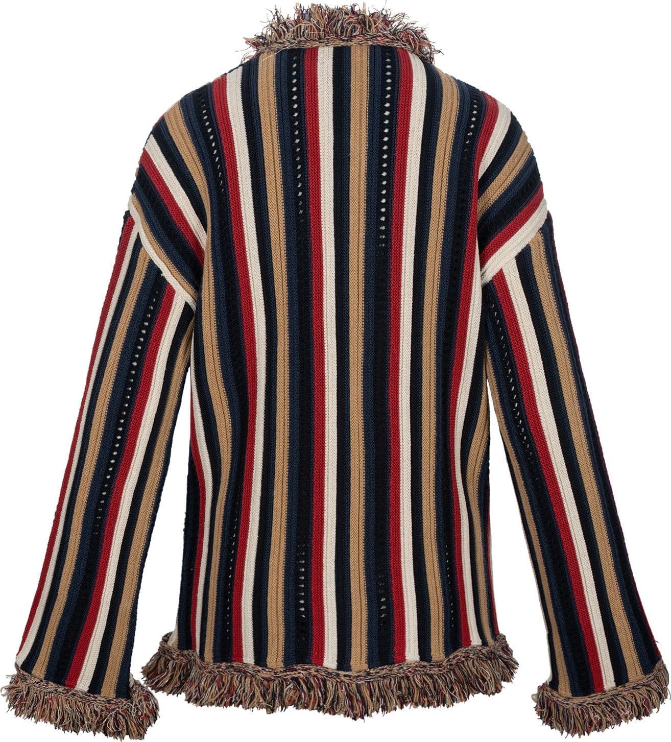 GIACCA IN MAGLIA CON FRANGE - 2