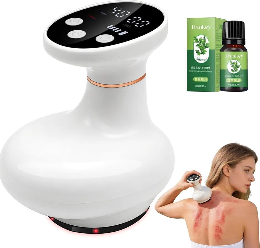 MASSAGGIATORE 4IN1 ANTICELLULITE ELETTRICO SENZA FILI MASSAGGIO PROFONDO CON CALORE CORPO - 2