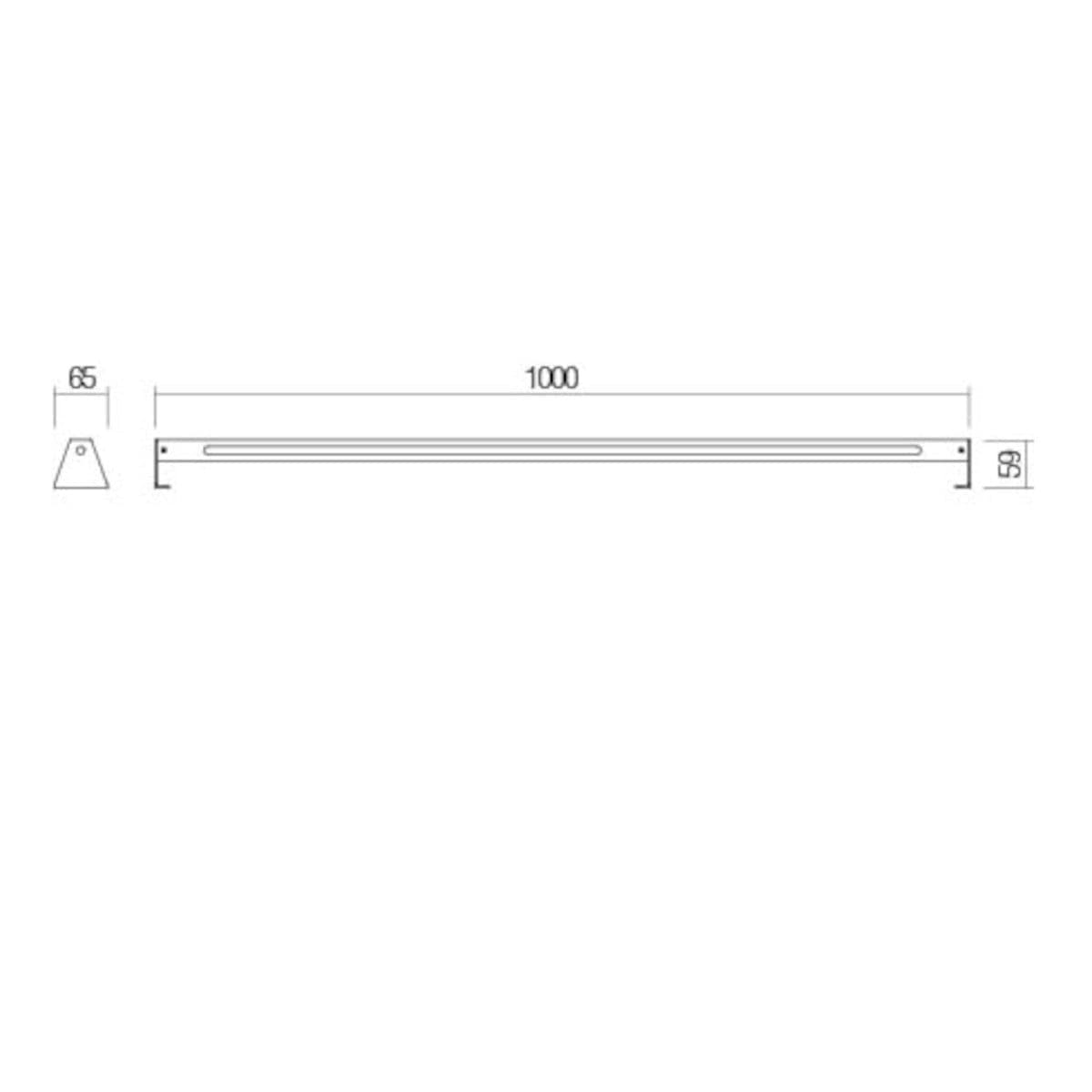Proiettore lineare Redo Group TACK 90242 LED IP65 orientabile alluminio policarbonato - 4