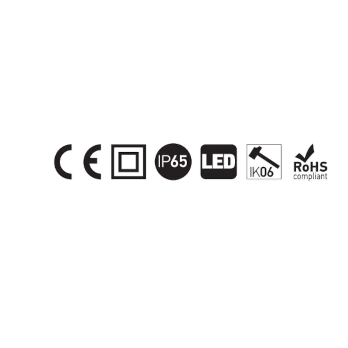 Proiettore lineare Redo Group TACK 90242 LED IP65 orientabile alluminio policarbonato - 7
