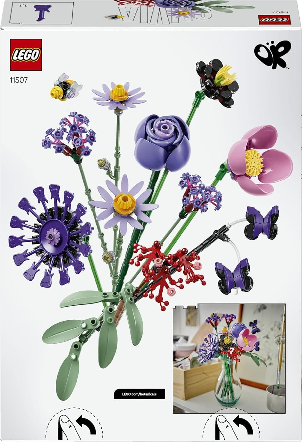 Lego Botanicals & Editions - Bouquet di Fiori di Olivia Rodrigo 11507 - 6