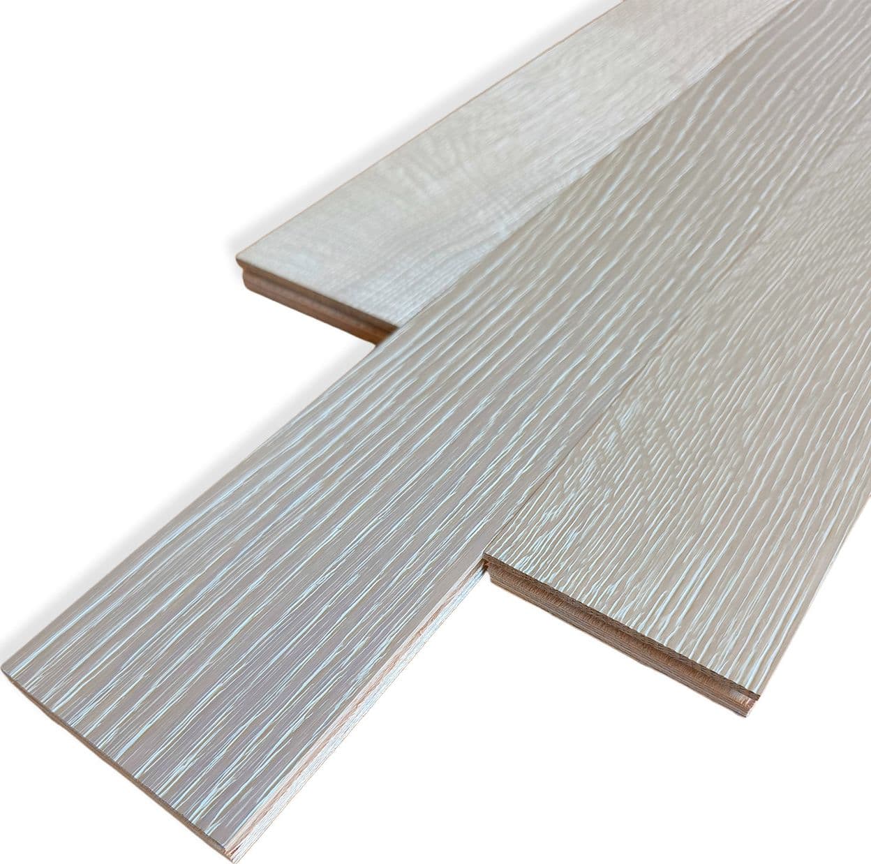 Parquet Prefinito Garbelotto Rovere Decapato Spazzolato Sbiancato Verniciato Senza Bisello 14x90x500/1300 mm – Lotto 22 mq - 3