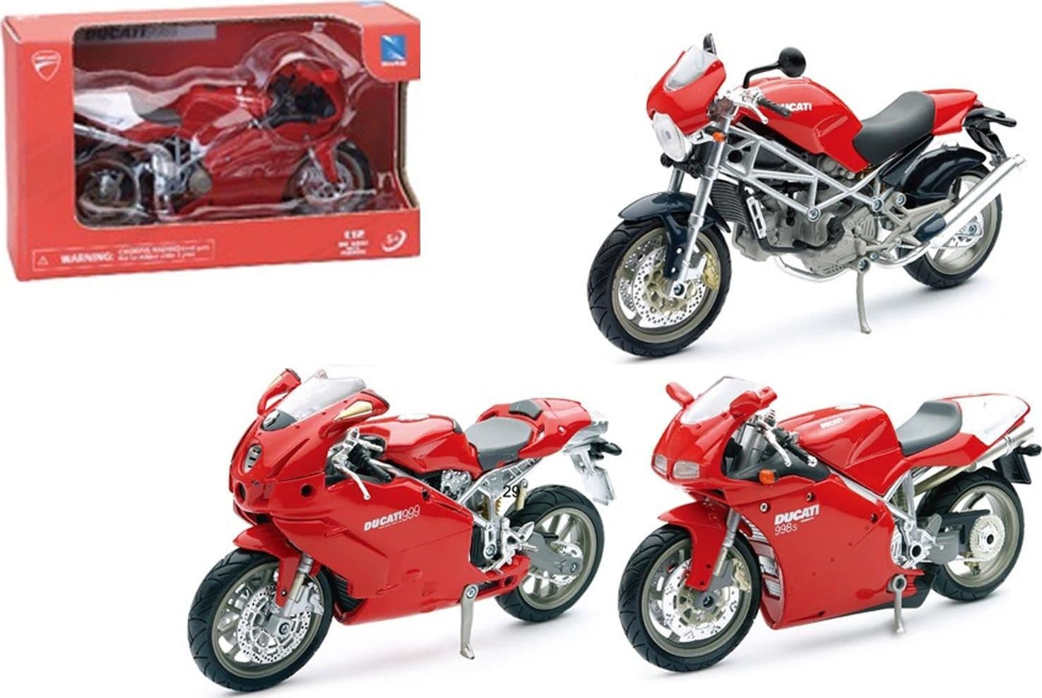 Moto Ducati Monster 1:12 - 2