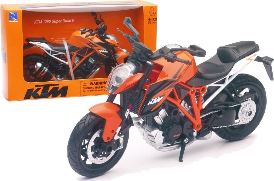 Moto KTM 1290 Superduke scala 1:12