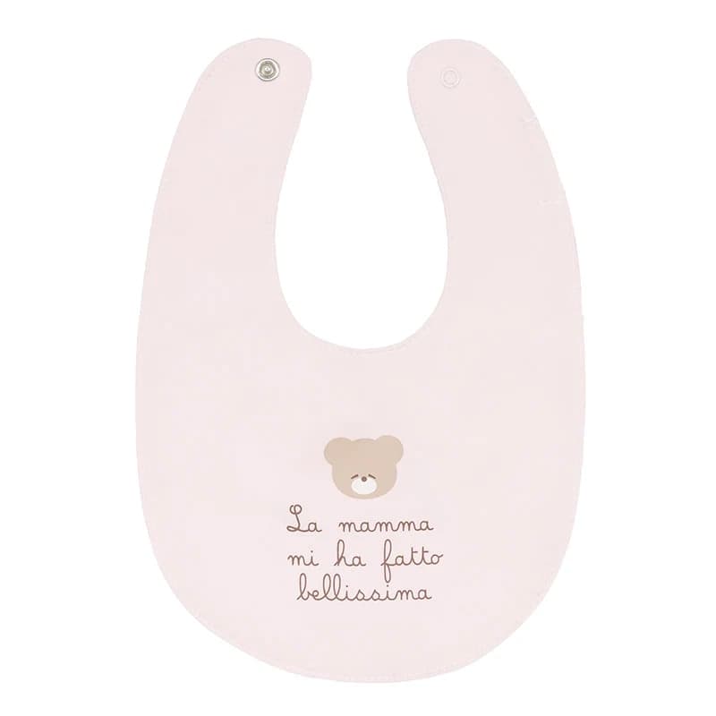 Bavaglino Nanan Rosa La La Mamma Mi Ha Fatto Bellissima - 2