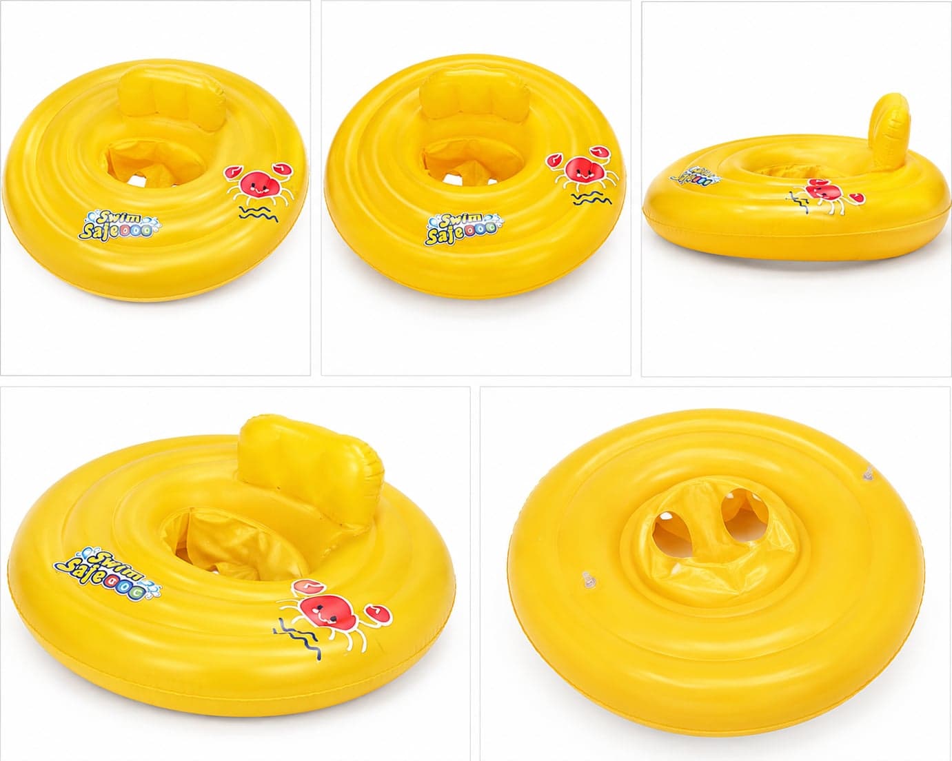 Bestway Salvagente Gonfiabile con Seduta per Bambini Ø 69 cm – Galleggiante per Piscina e Mare - 5