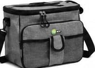 Borsa Frigo Termica ICE BOX con Tracolla Regolabile – Borsa Termica Isolante per Pranzo, Picnic, Mare, Campeggio e Viaggi – Beige, Cammello o Grigio - 3