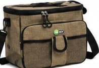Borsa Frigo Termica ICE BOX con Tracolla Regolabile – Borsa Termica Isolante per Pranzo, Picnic, Mare, Campeggio e Viaggi – Beige, Cammello o Grigio - 4