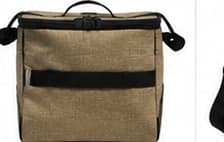 Borsa Frigo Termica ICE BOX con Tracolla Regolabile – Borsa Termica Isolante per Pranzo, Picnic, Mare, Campeggio e Viaggi – Beige, Cammello o Grigio - 5