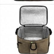 Borsa Frigo Termica ICE BOX con Tracolla Regolabile – Borsa Termica Isolante per Pranzo, Picnic, Mare, Campeggio e Viaggi – Beige, Cammello o Grigio - 6