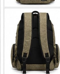 Zaino Multitasche con Ampia Capacità – Zaino Casual per Scuola, Università, Ufficio, Viaggi e Tempo Libero – Disponibile in Verde, Blu, Grigio e Kaki - 12