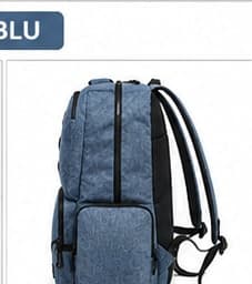 Zaino Multitasche con Ampia Capacità – Zaino Casual per Scuola, Università, Ufficio, Viaggi e Tempo Libero – Disponibile in Verde, Blu, Grigio e Kaki - 3
