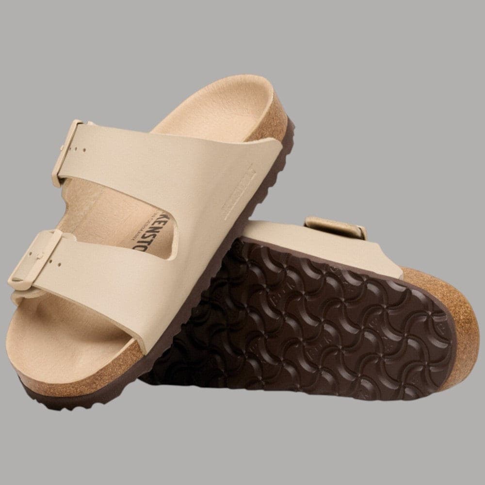 Birkenstock Ciabatte Donna Arizona Triples Sandcastle Birko Flor Narrow Fit - 7