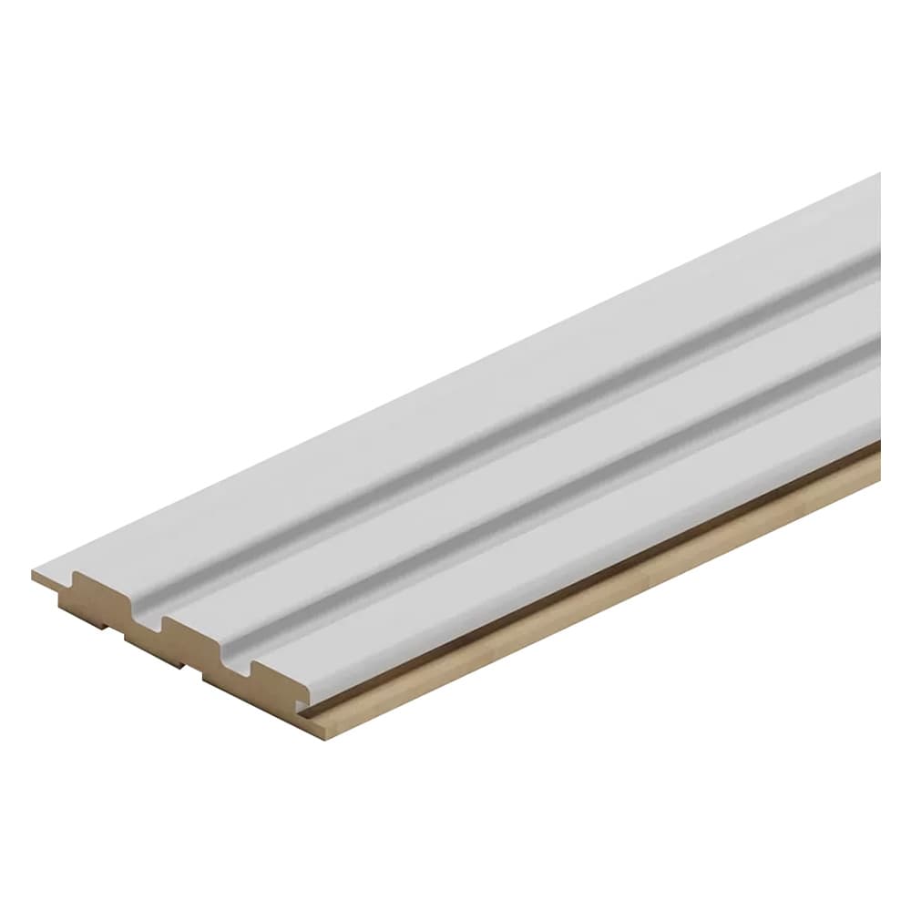 PANNELLO '3D LEGNO' colore bianco- 5 pezzi - BricoGo