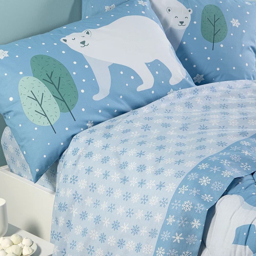 Lenzuola Bimbi Polar ! Caleffi Kids 100% Puro Cotone - Singolo e Piazza e Mezza - 2