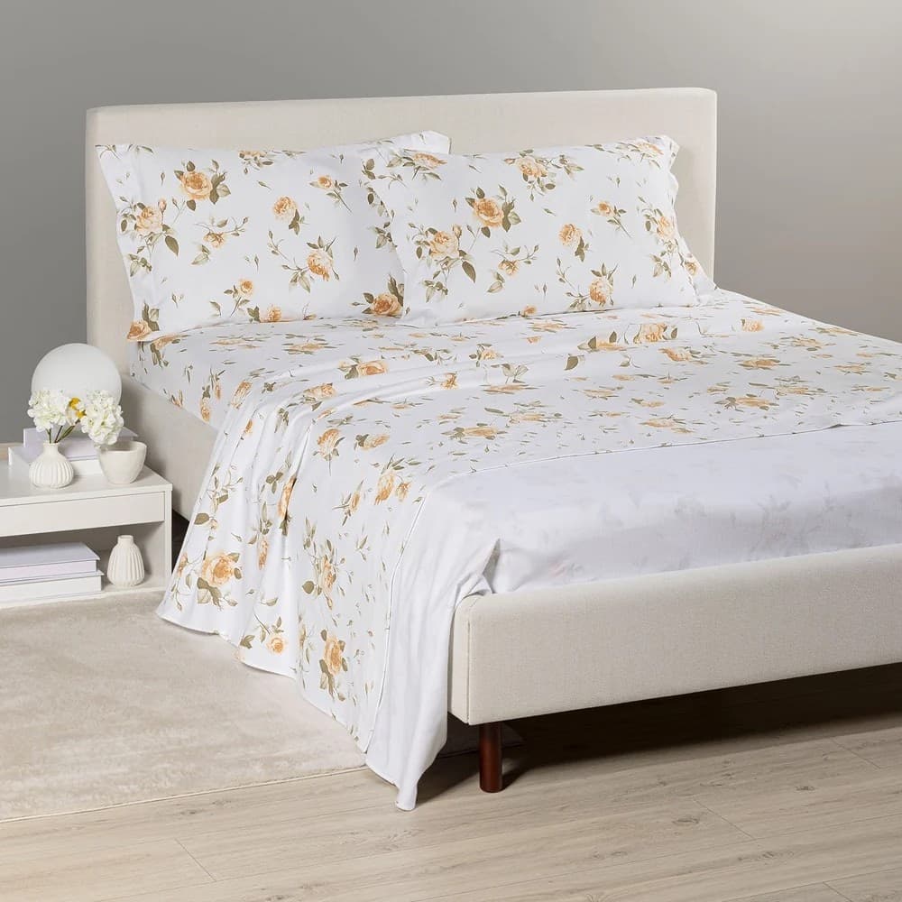 Completo Lenzuola Matrimoniale Rosa in Flanella di Puro Cotone – Caldo e Vellutato - 3