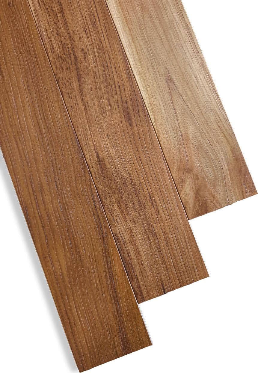 Parquet Prefinito in Teak Garbelotto Spazzolato Verniciato Opaco Bisellato 4 Lati 8,5x85x800 mm – Lotto 17 mq - 4