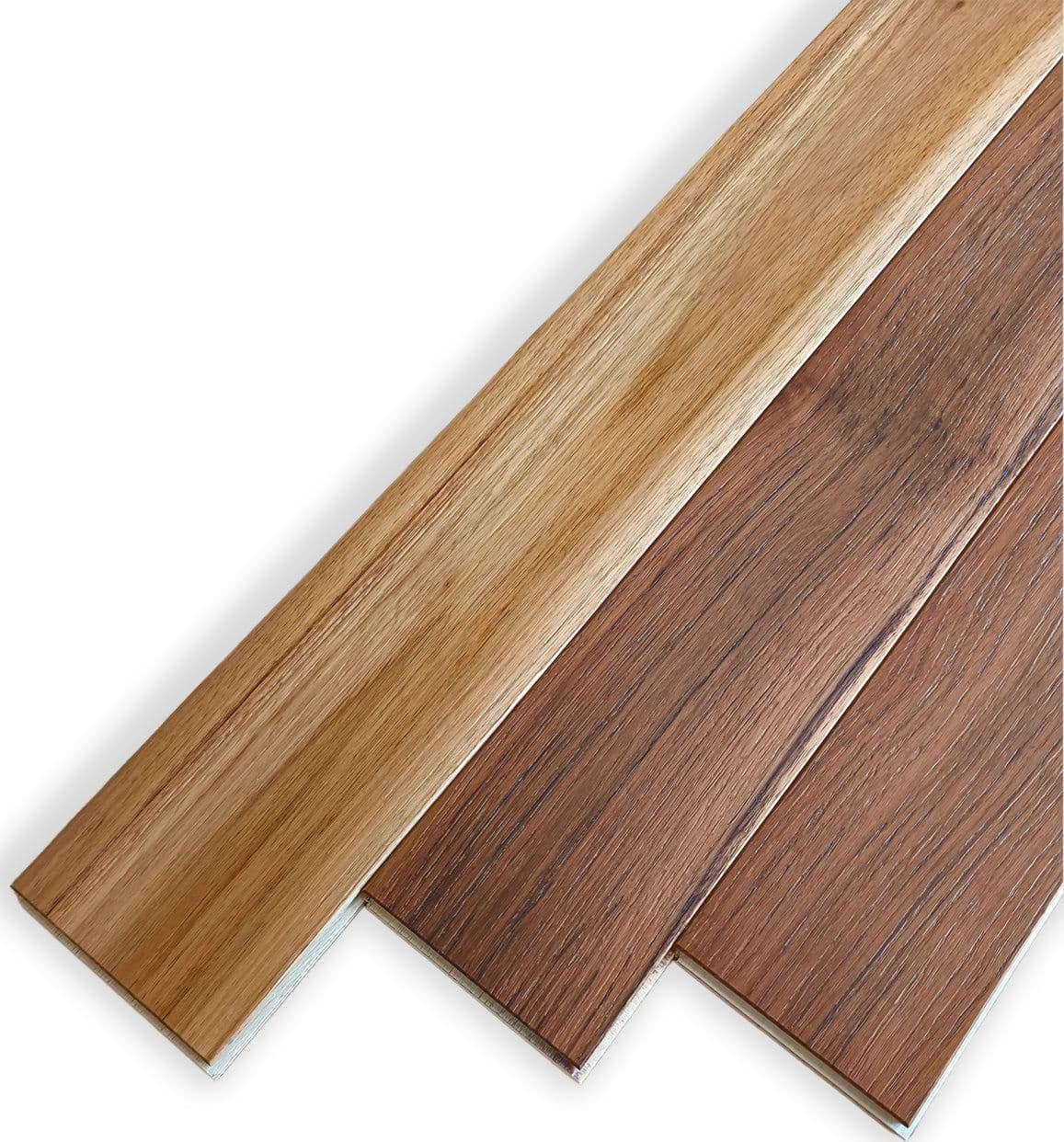 Parquet Prefinito in Teak Garbelotto Spazzolato Verniciato Opaco Bisellato 4 Lati 8,5x85x800 mm – Lotto 17 mq - 6