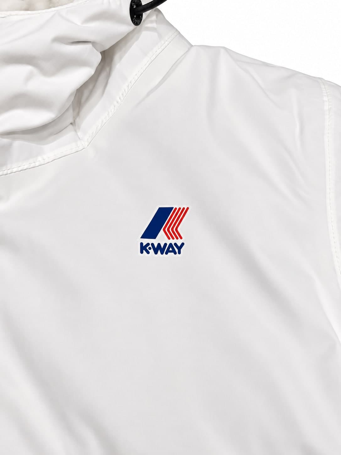 K-WAY Capospalla donna Claudette Orsetto - Bwhite natural  - K81537W-490 - 5