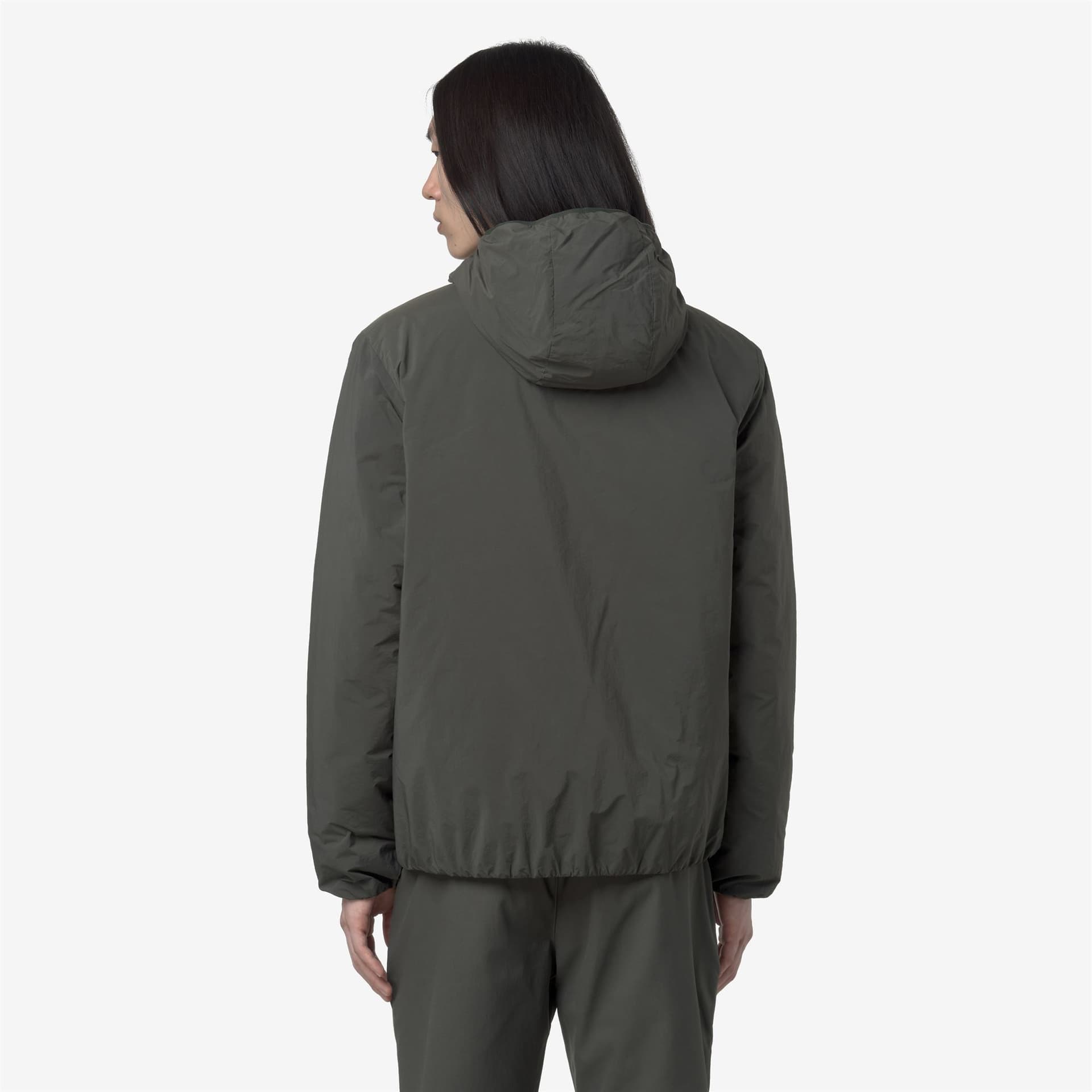 K-WAY Capospalla unisex Jack Plain Warm - Green Blackish - Green Blackish - K2136DW-WMR - 2