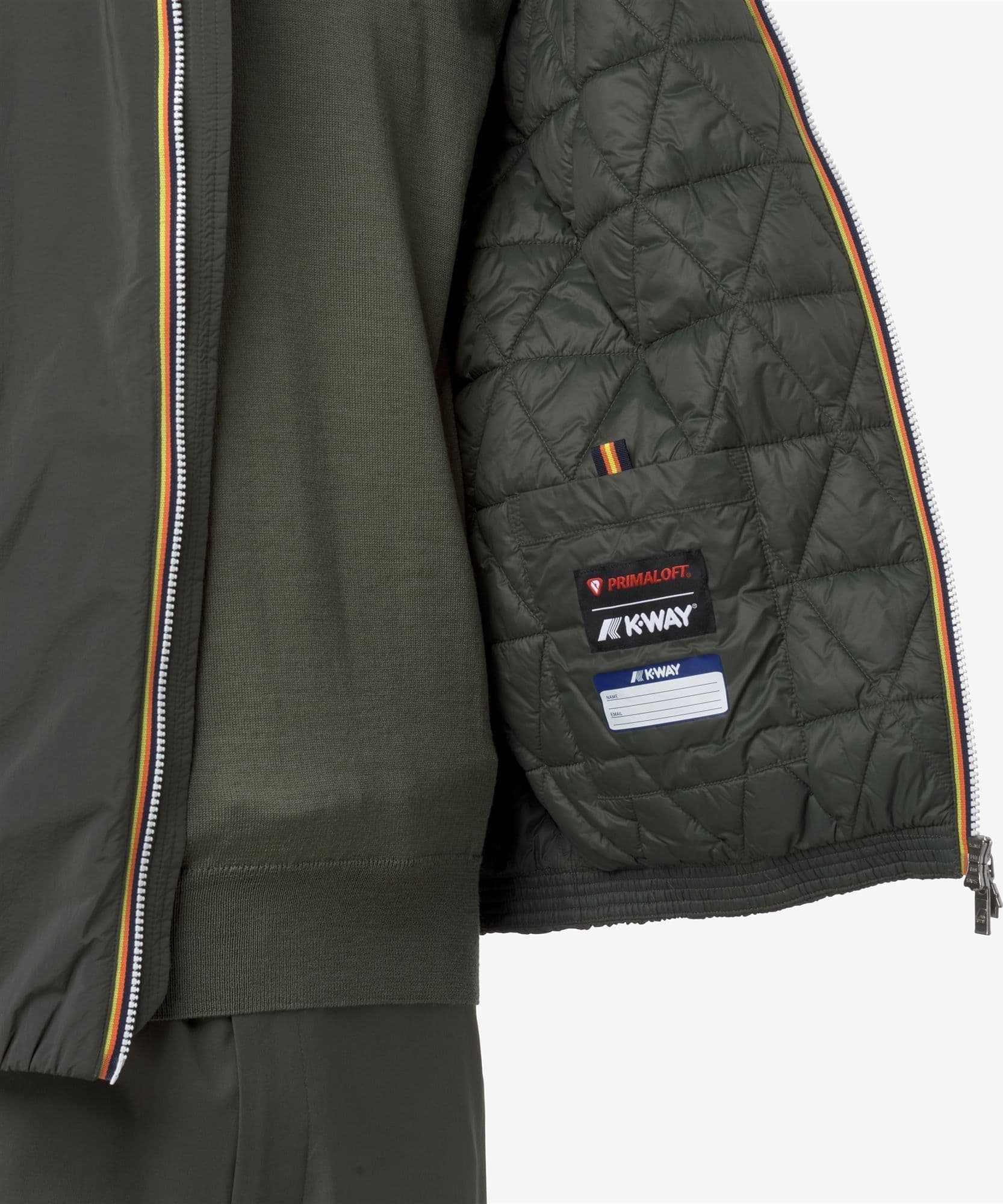 K-WAY Capospalla unisex Jack Plain Warm - Green Blackish - Green Blackish - K2136DW-WMR - 5