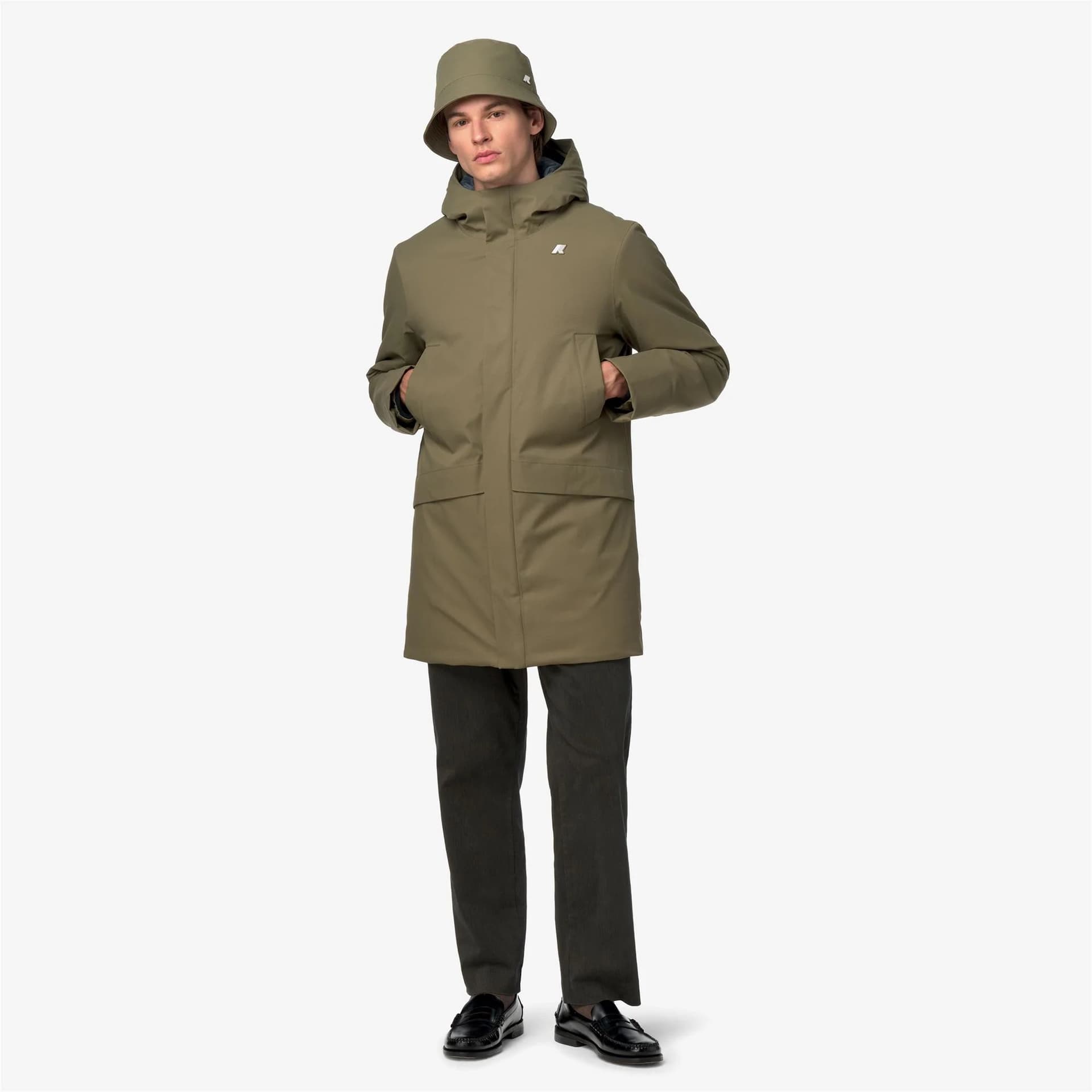 K-way capospalla uomo Jarno Twill Marmotta - K8133FW-DC2 - 2