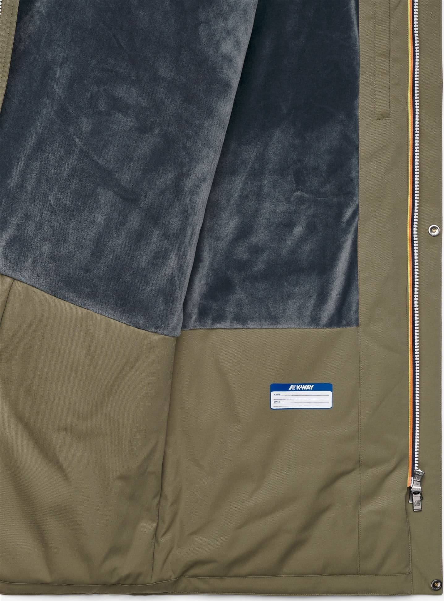 K-way capospalla uomo Jarno Twill Marmotta - K8133FW-DC2 - 6