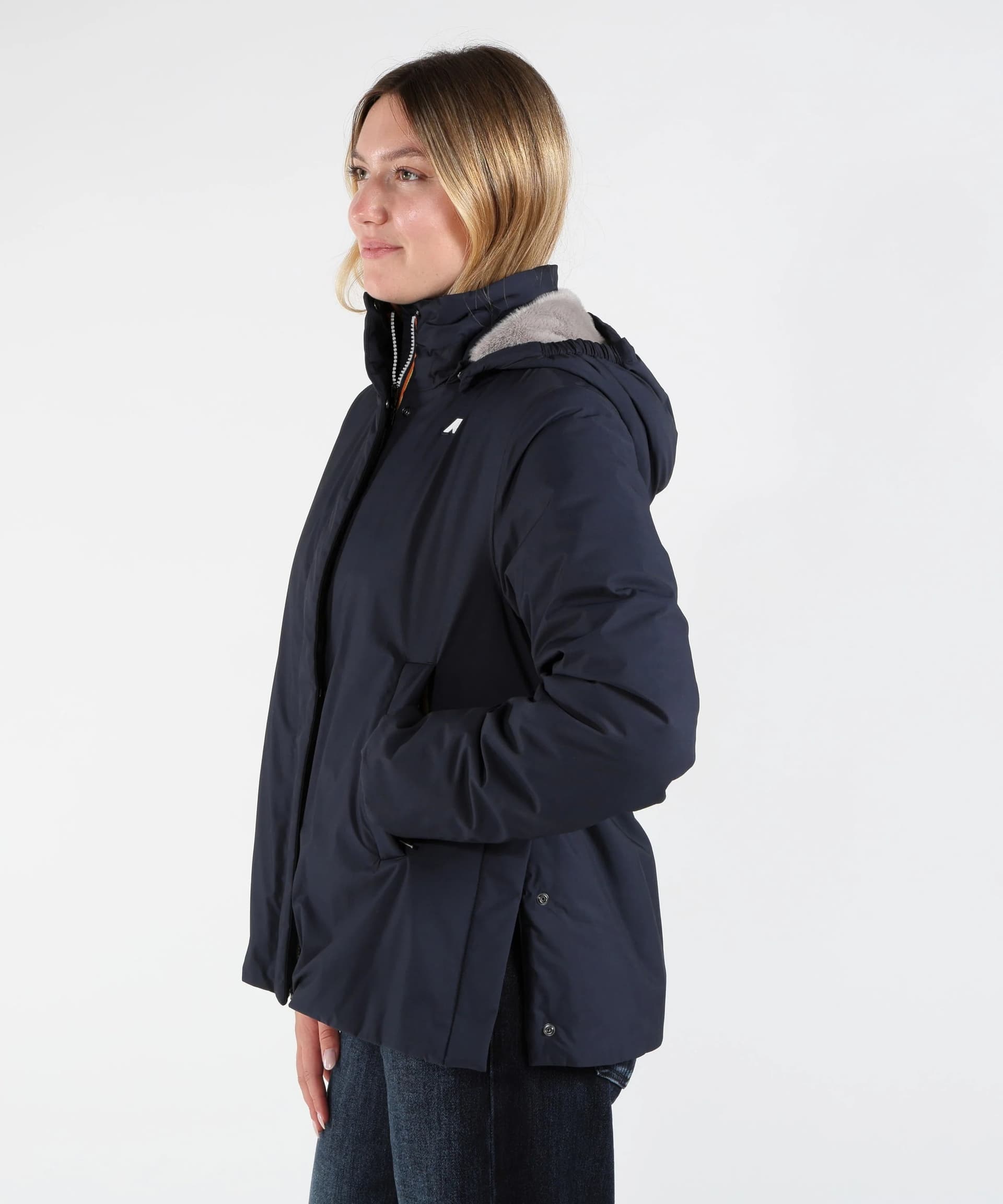 K-way Giubbino donna Sophie Twill Soft Beaver K8144BW-DCA - 4