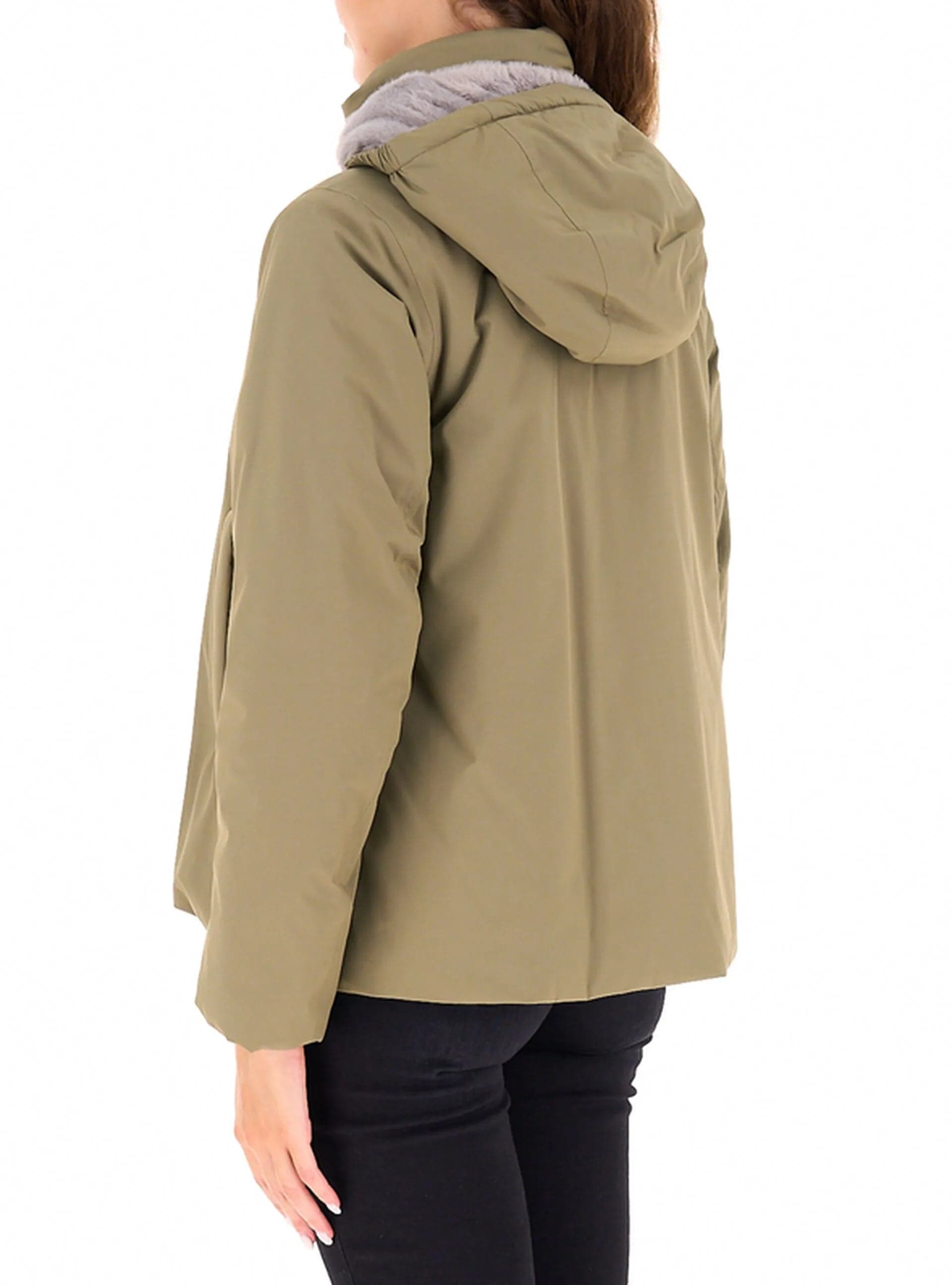 K-way Giubbino donna Sophie Twill Soft Beaver K8144BW-DC9 - 3