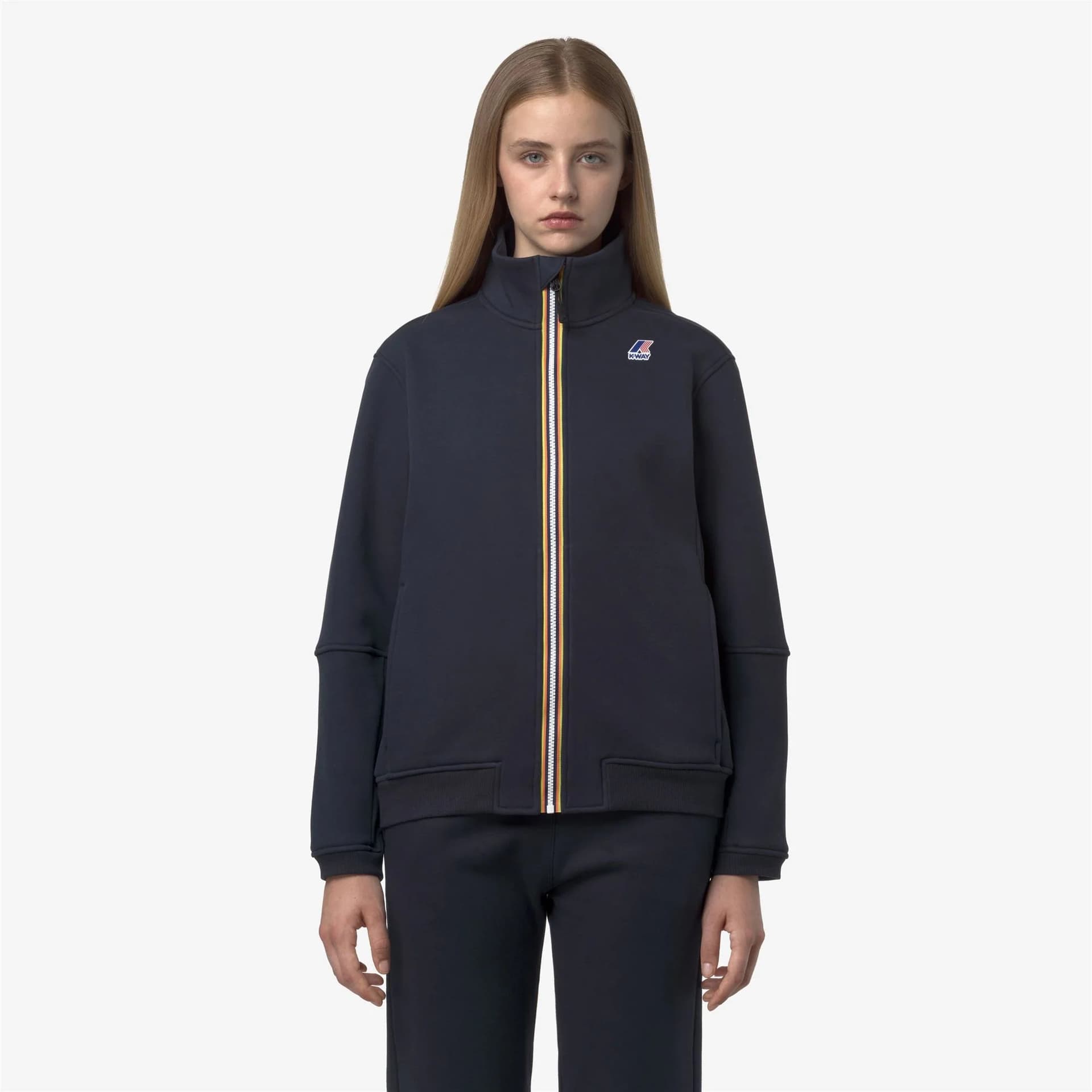 K-way Felpa unisex Pepin Brushed Pc in pile K4147MW-K89 - 4