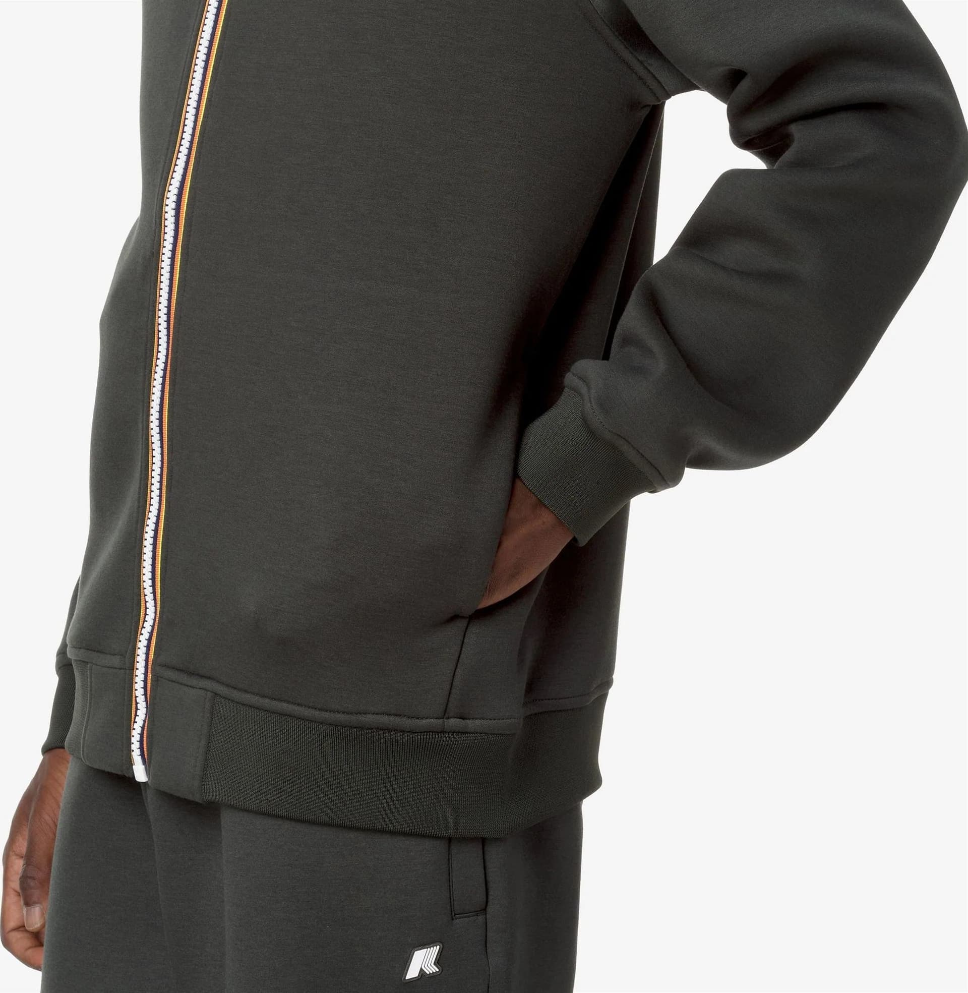 K-way Felpa Uomo Rainer Spacer in pile K2141DW-WMR - 5
