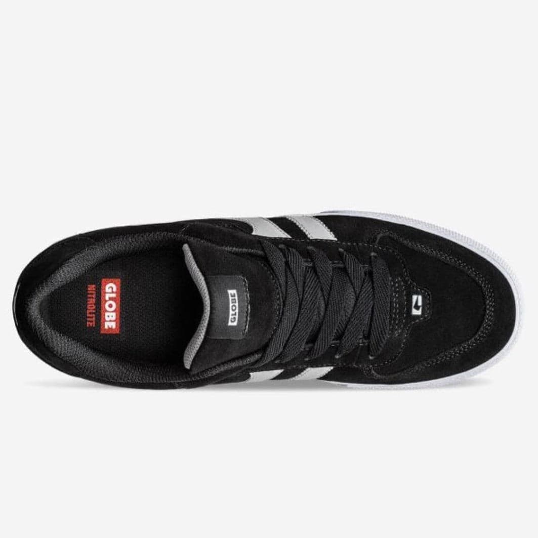Scarpe sneakers Globe Encore 2 black light grey - 2