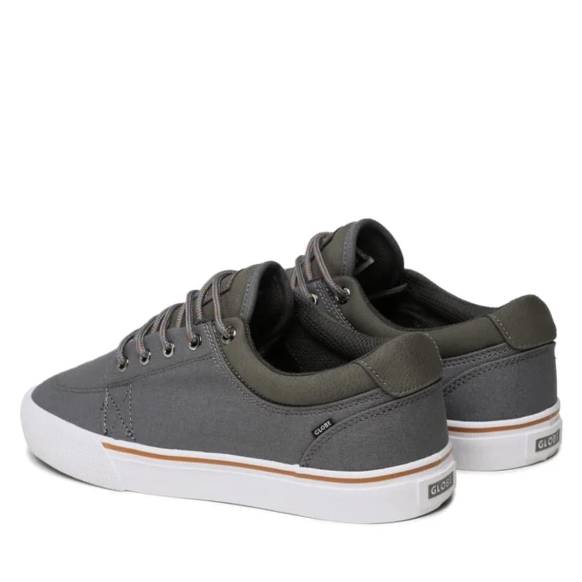 Scarpe sneakers Globe GS grey canvas - 4