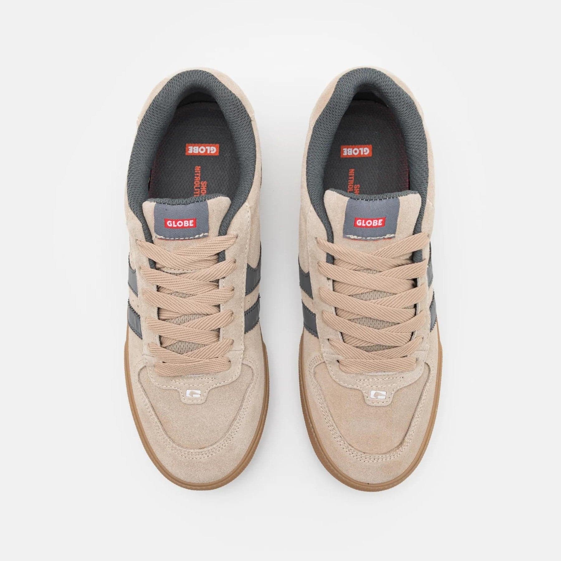 Scarpe sneakers Globe Encore-2 sesame charcoal - 3