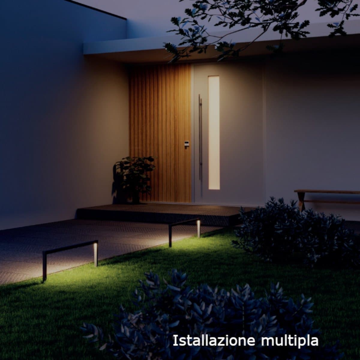 Picchetto lineare Redo Group BARRIER 90620 LED IP65 alluminio policarbonato - 3