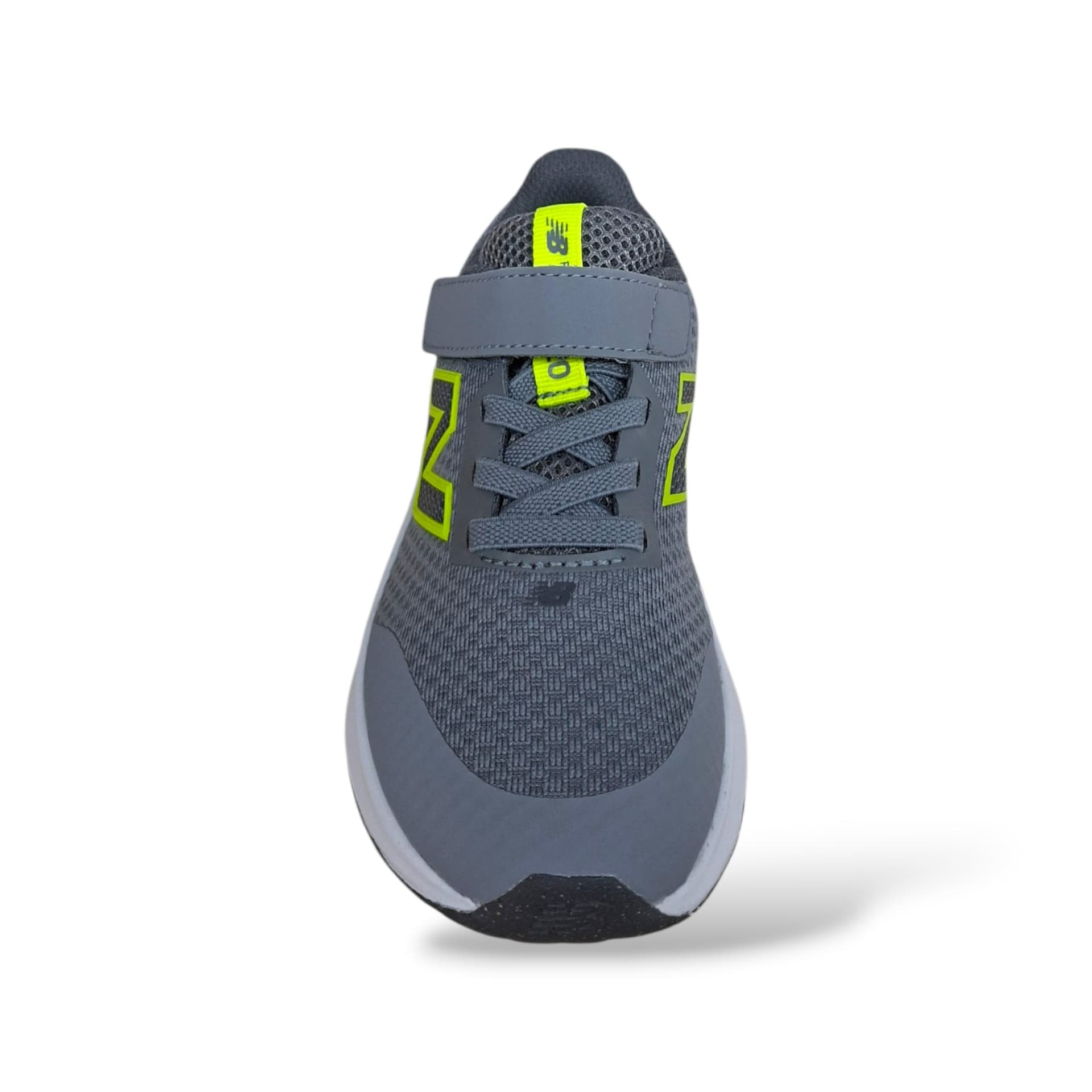 New Balance 520 Sneakers Bambini Ragazzi Grigio Giallo | Taglia 28-35 | Tessuto Velcro | Scarpetteria Gica - 4
