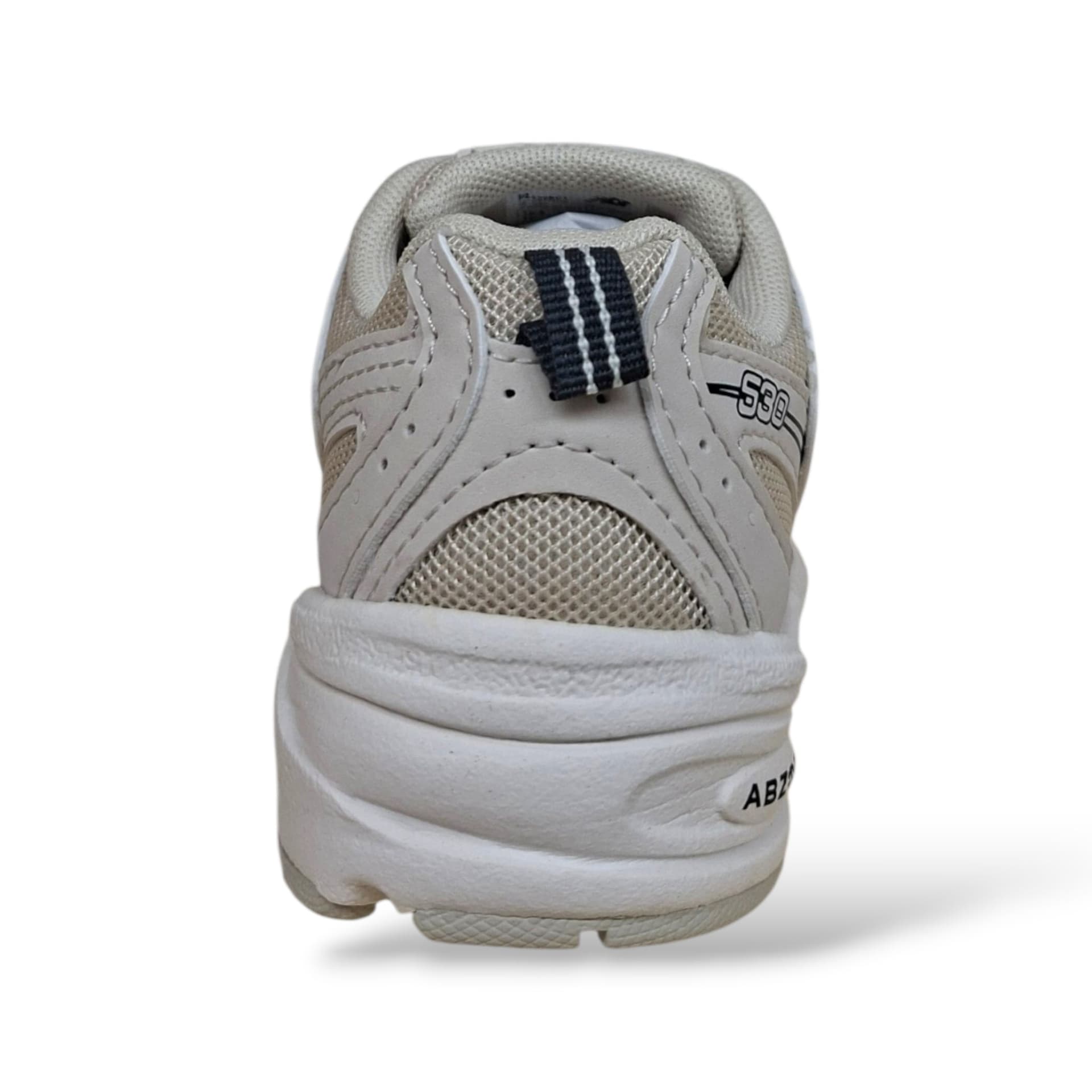 New Balance 530 Sneakers Bambini Ragazzi Beige Bianco | Taglia 20-40 | Pelle Tessuto | Scarpetteria Gica - 3