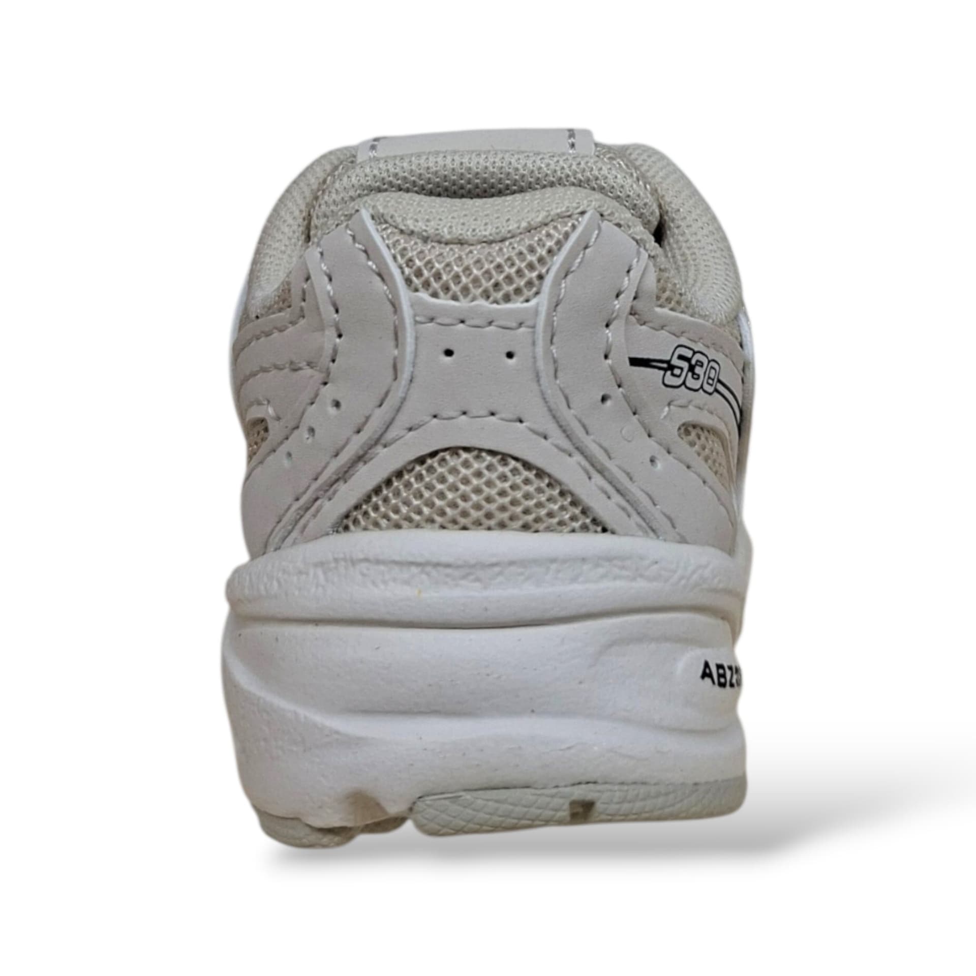 New Balance 530 Sneakers Bambini Ragazzi Beige Bianco | Taglia 20-40 | Pelle Tessuto | Scarpetteria Gica - 8