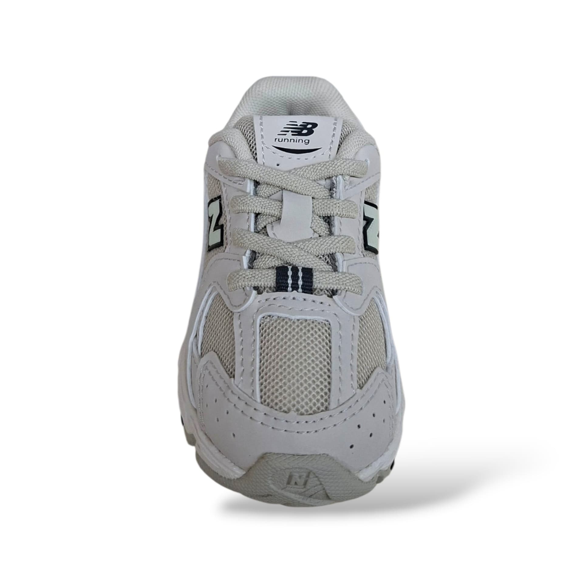 New Balance 530 Sneakers Bambini Ragazzi Beige Bianco | Taglia 20-40 | Pelle Tessuto | Scarpetteria Gica - 9