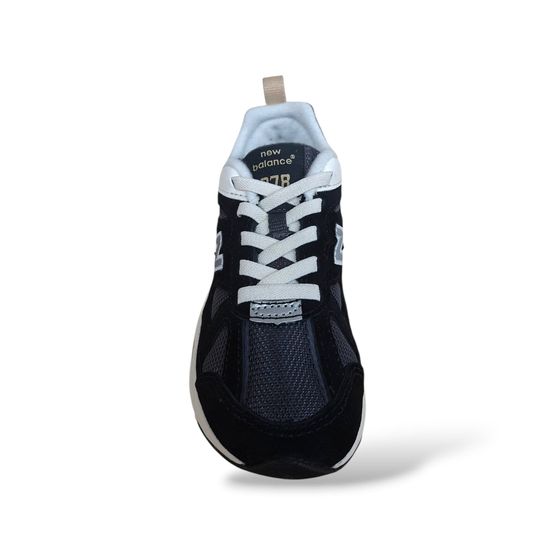 New Balance 878 Sneakers Bambini Ragazzi Nero Bianco | Taglia 20-35 | Suede Tessuto | Scarpetteria Gica - 4