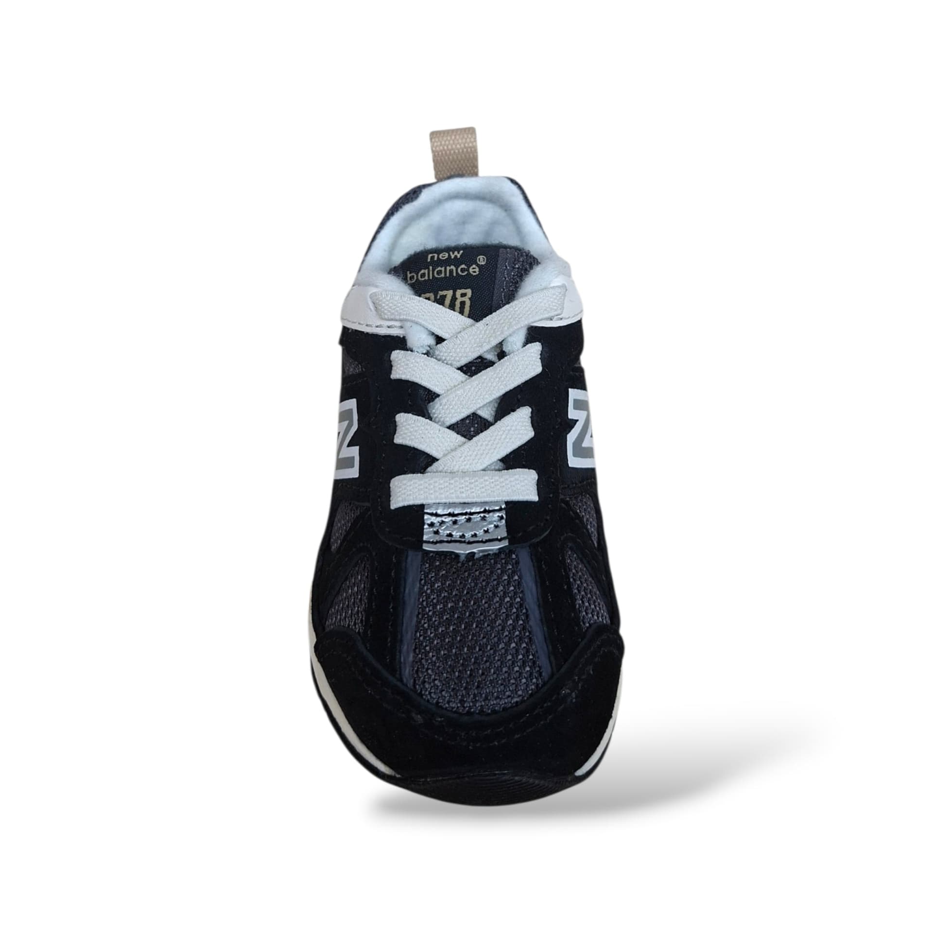 New Balance 878 Sneakers Bambini Ragazzi Nero Bianco | Taglia 20-35 | Suede Tessuto | Scarpetteria Gica - 9