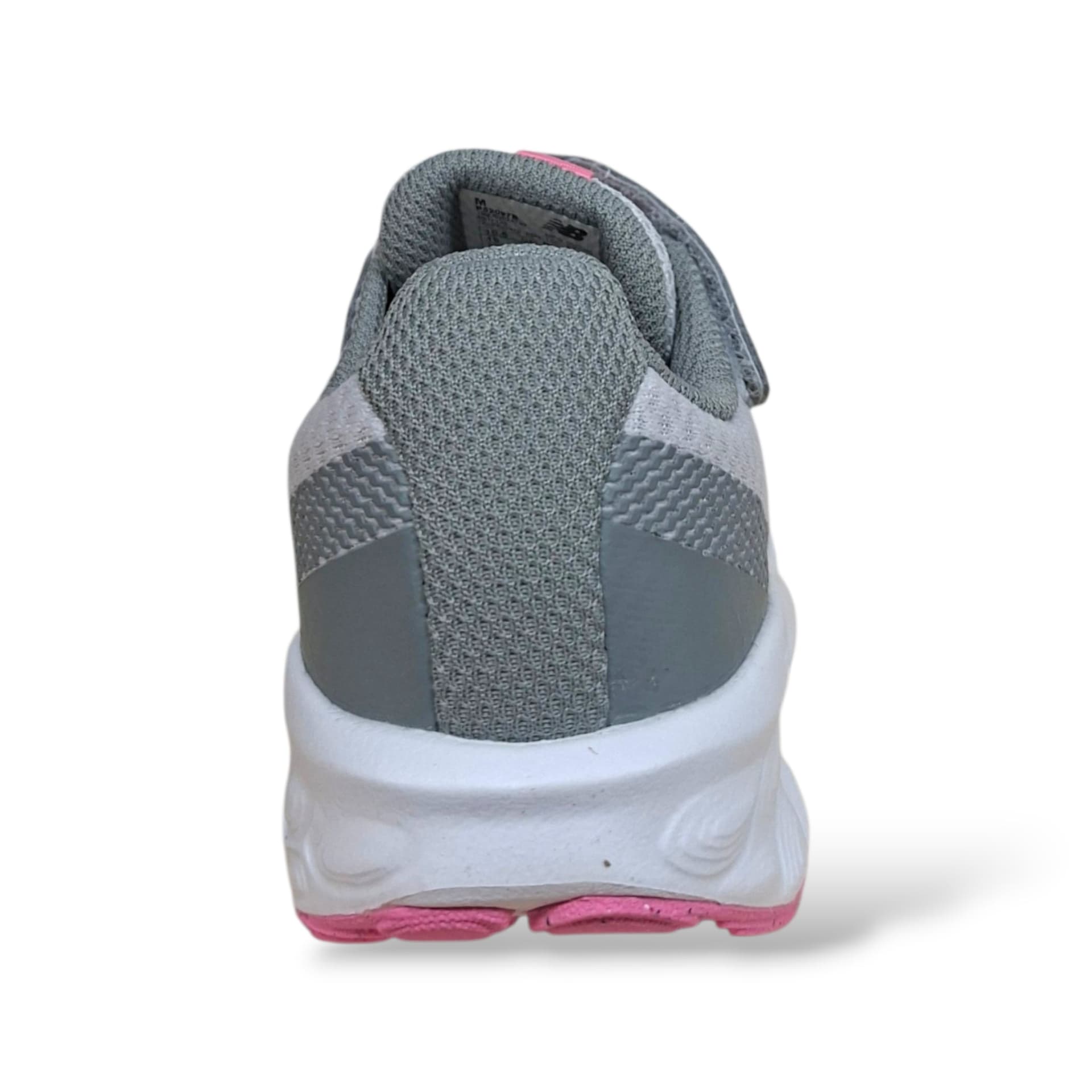 New Balance 520 Sneakers Bambine Ragazze Grigio Rosa | Taglia 28-35 | Tessuto Velcro | Scarpetteria Gica - 3