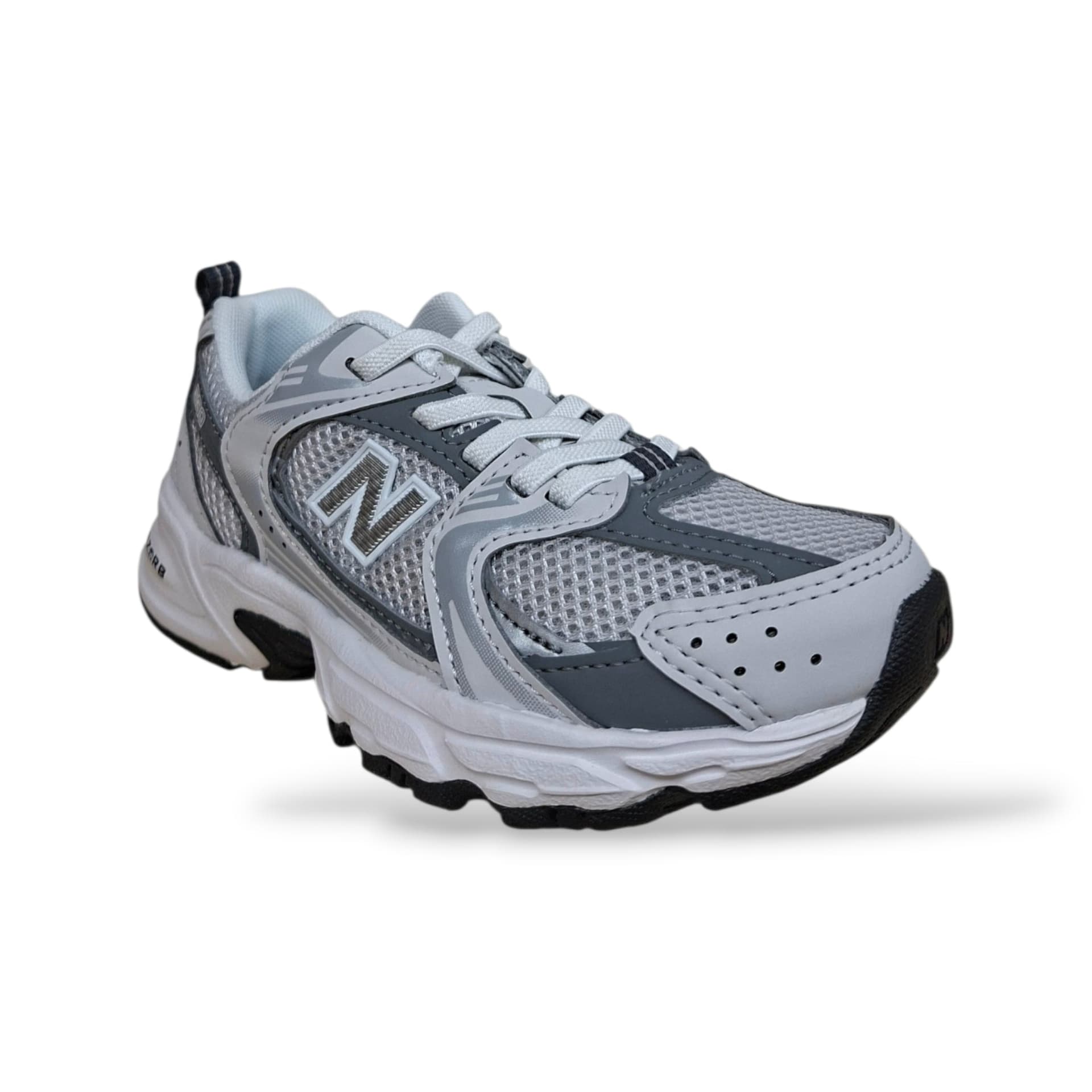 New Balance 530 Sneakers Bambini Ragazzi Grigio | Taglia 20-40 | Pelle Tessuto | Scarpetteria Gica - 12